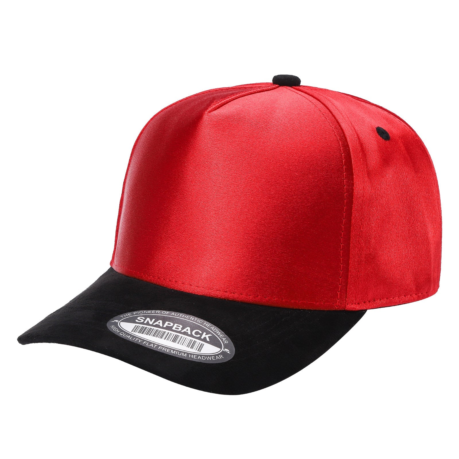 Satin Snapback Suede Bills
